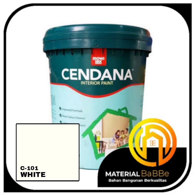Mowilex Cendana C-101 White 25 Kg | Cat Dinding Dalam