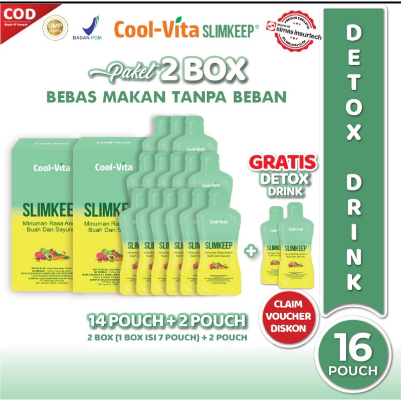 {READY}COOLVITA DETOX drink&collagen drink