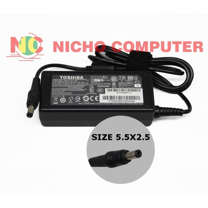 Adaptor Charger Original Laptop Toshiba Satellite L510 L740 L745 L735