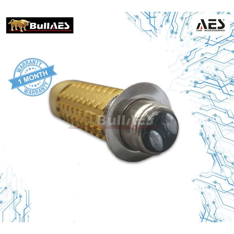 Lampu Led H6 Laser Supersonic Led I led Headlamp H6 Laser Hi Loo - PUTIH-KUNING