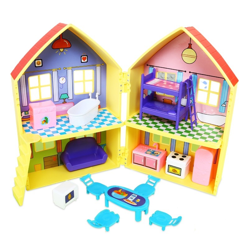 [COD] Mainan Rumah Rumahan Peppa Pig Piggy's Home Hadiah Kado Anak Perempuan