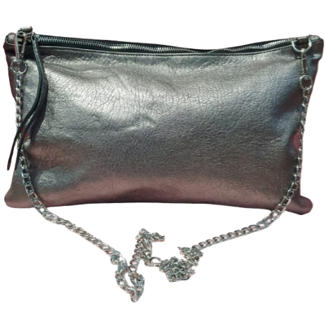 Tas Clutch Preloved wanita shoulder sling rantai kulit asli / tas second / tas bekas / tas wanita