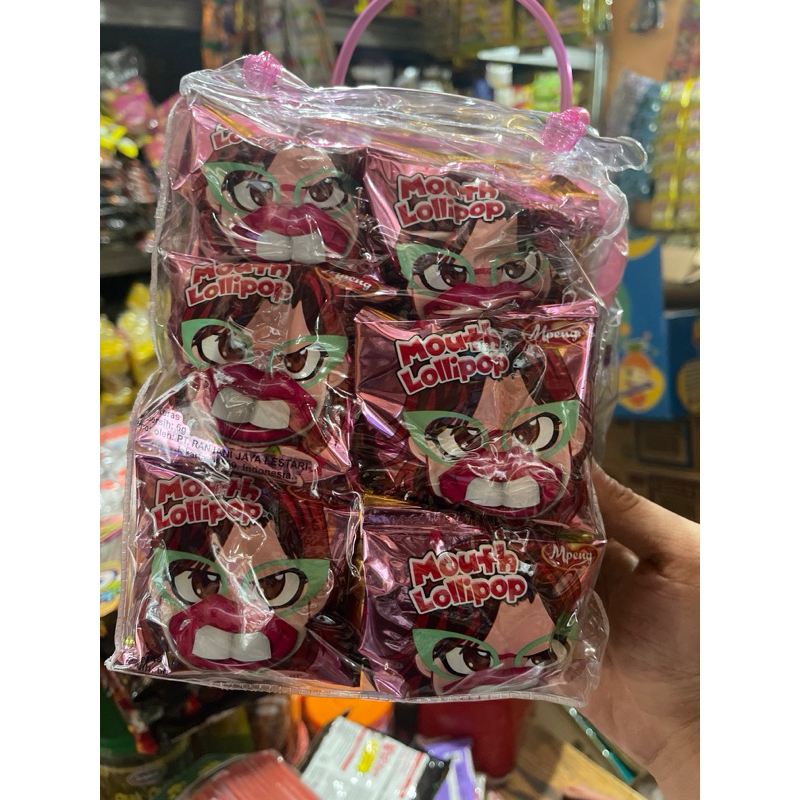 

Mouth Lollipop Permen Keras isi 30bks