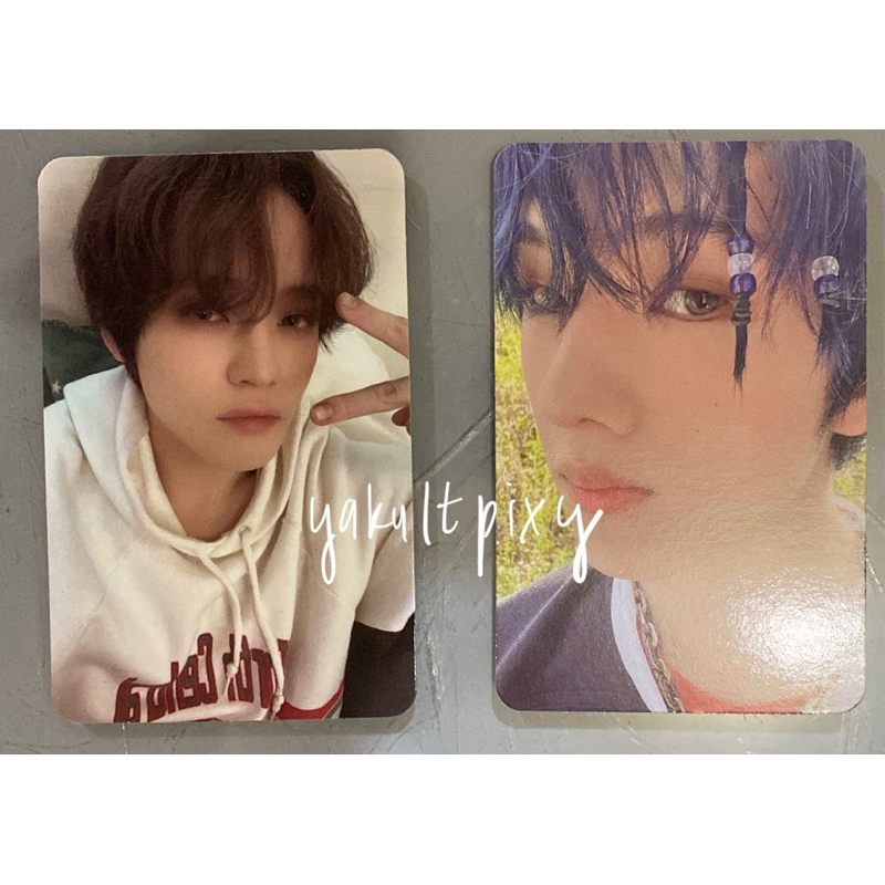Photocard Official NCT Dream ISTJ Chenle Jisung SMini Version