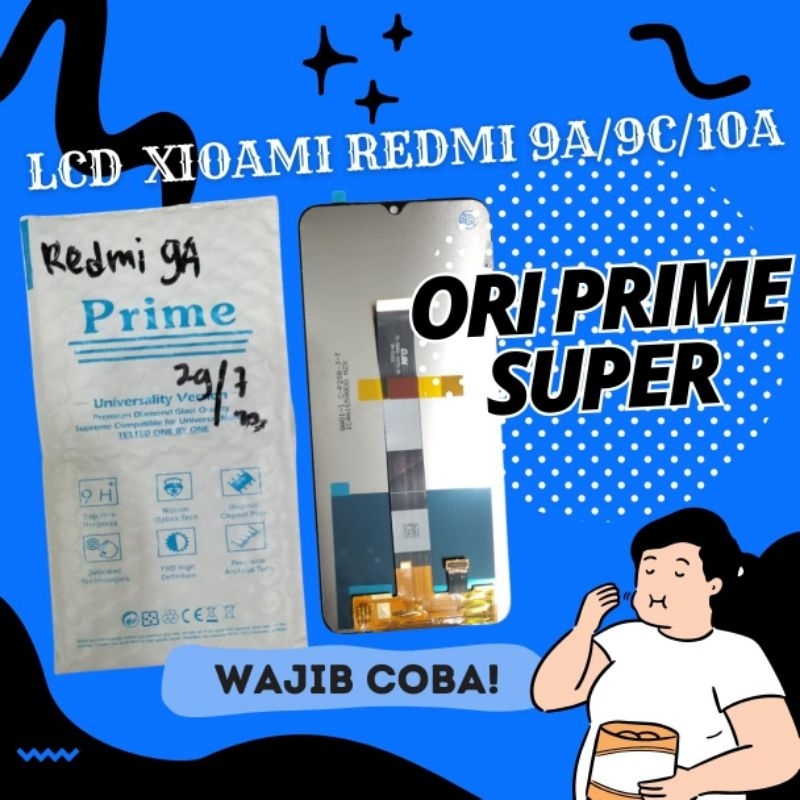 LCD XIAOMI REDMI 9A/REDMI 9C/REDMI 10A ORI SUPER PRIME