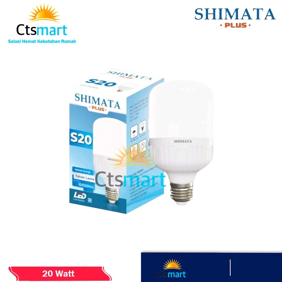 Shimata Plus Lampu LED 20 Watt - Cool DayLight