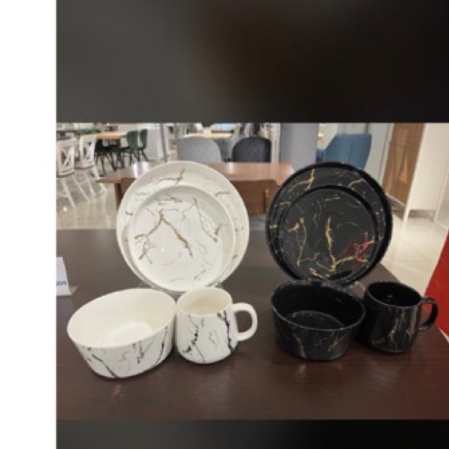 DINNER SET MARBLE INFORMA