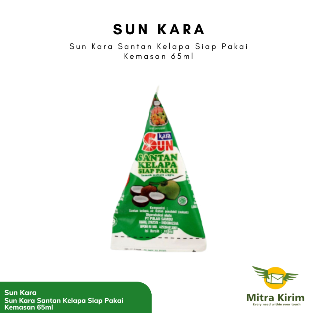 

santan kara 65 ml asli gojek