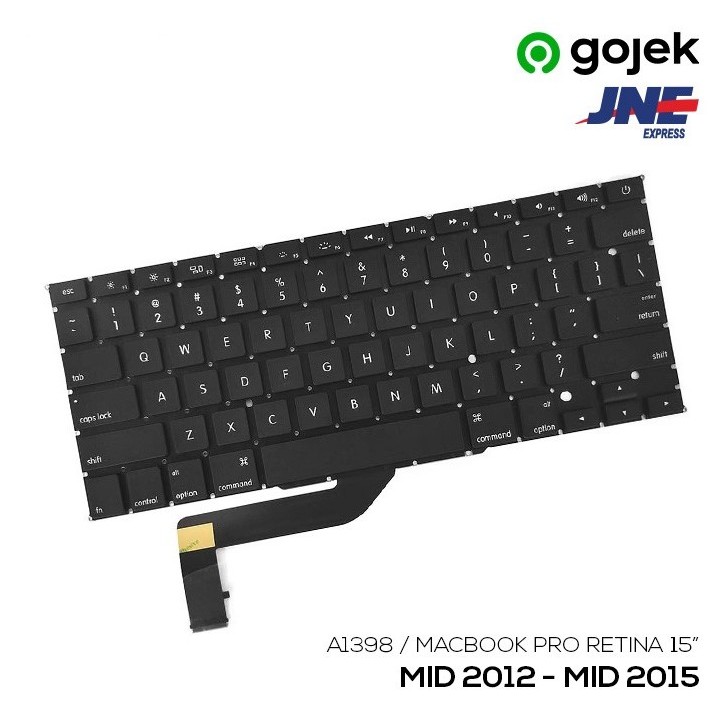 Keyboard MacBook Pro Retina 15” A1398 2012 2013 2014 2015
