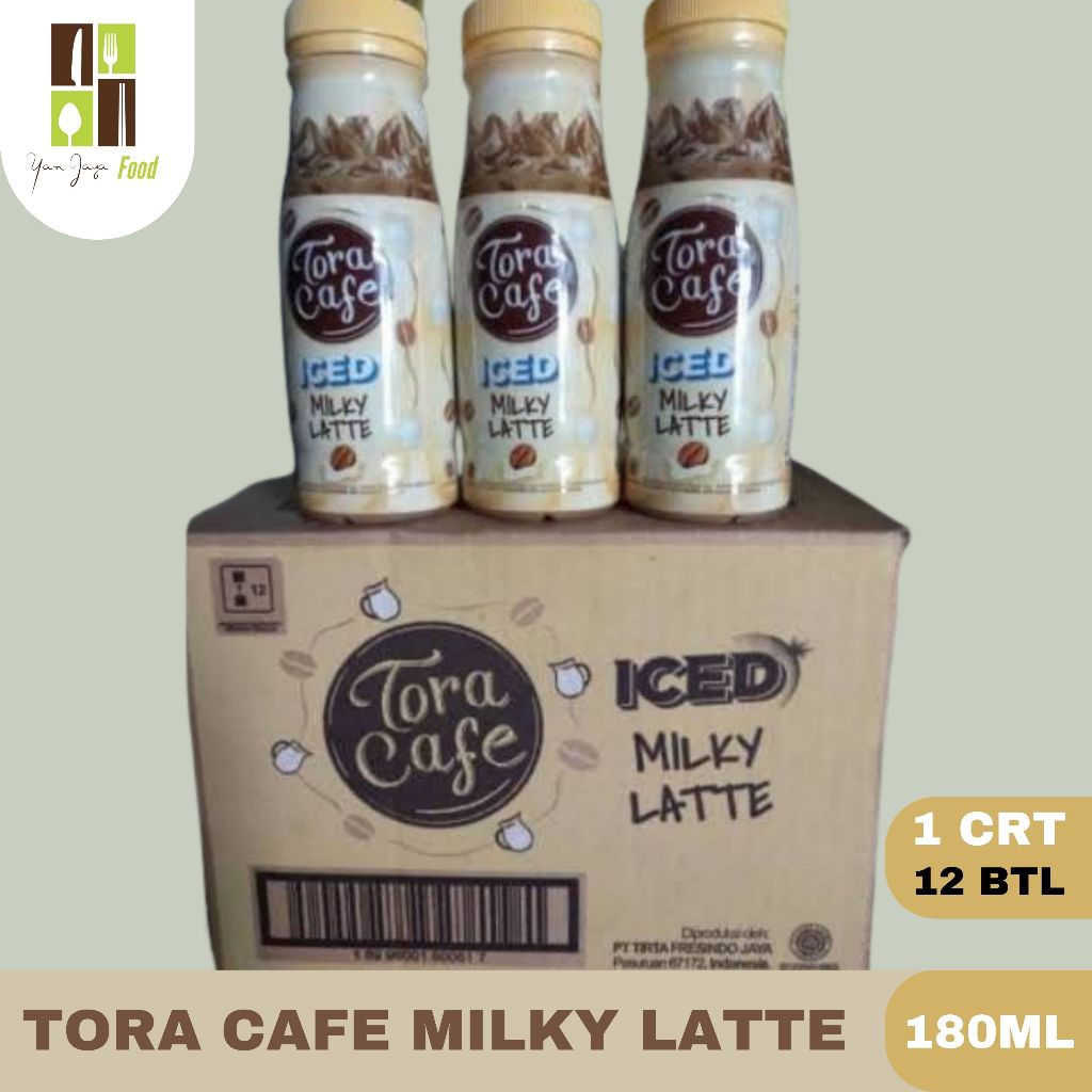 

Tora Cafe Ice Milky Latte / Ice Cappucino / Kopi Siap Minum 180 ml 1 Karton/12Btl