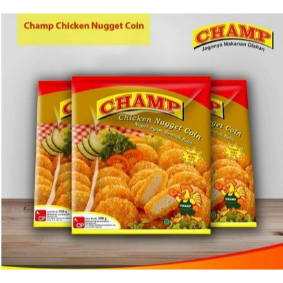 

Champ Chicken Nugget Coin 500Gr