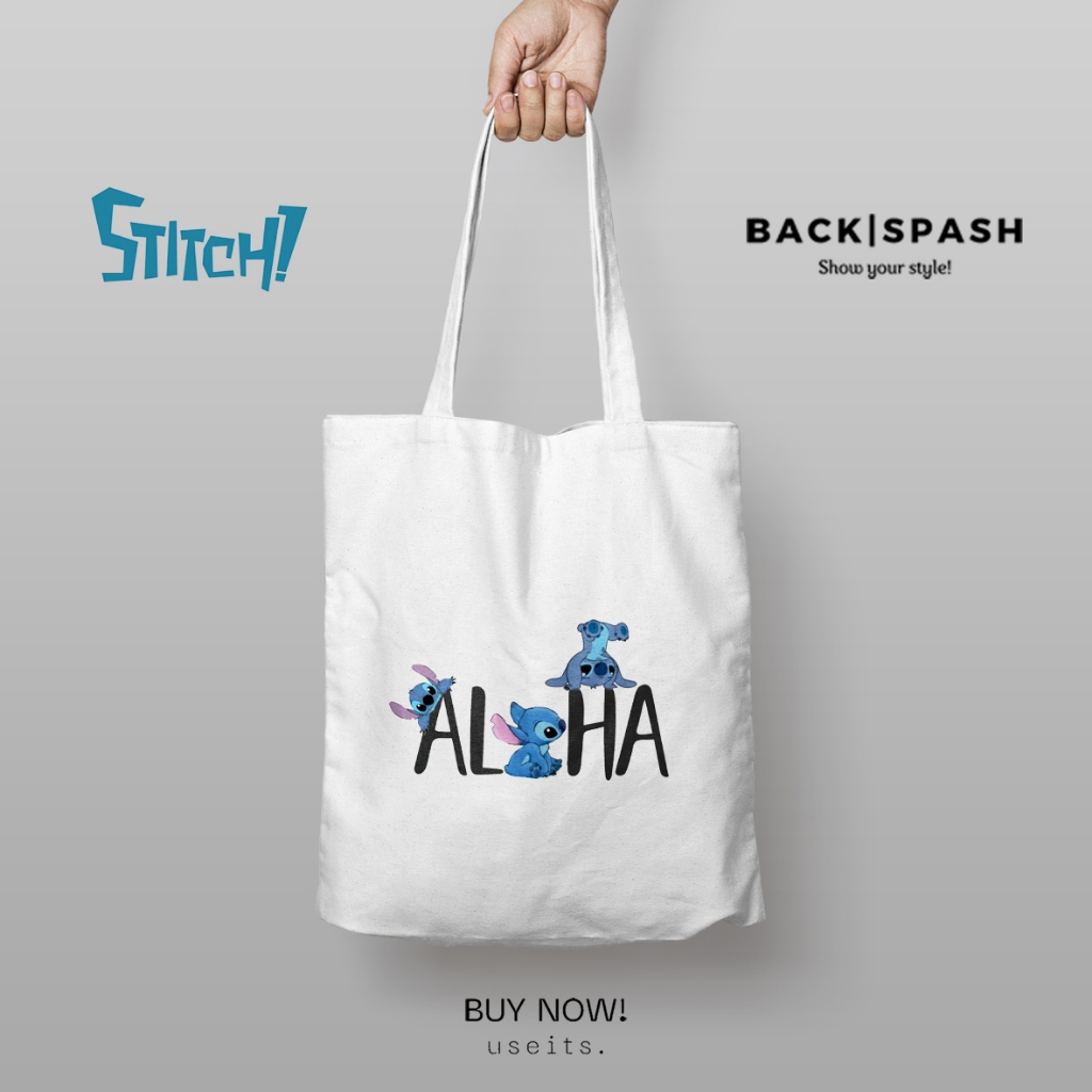 Totebag Stitch Lucu - Totebag Tas Wanita Stitch TPC