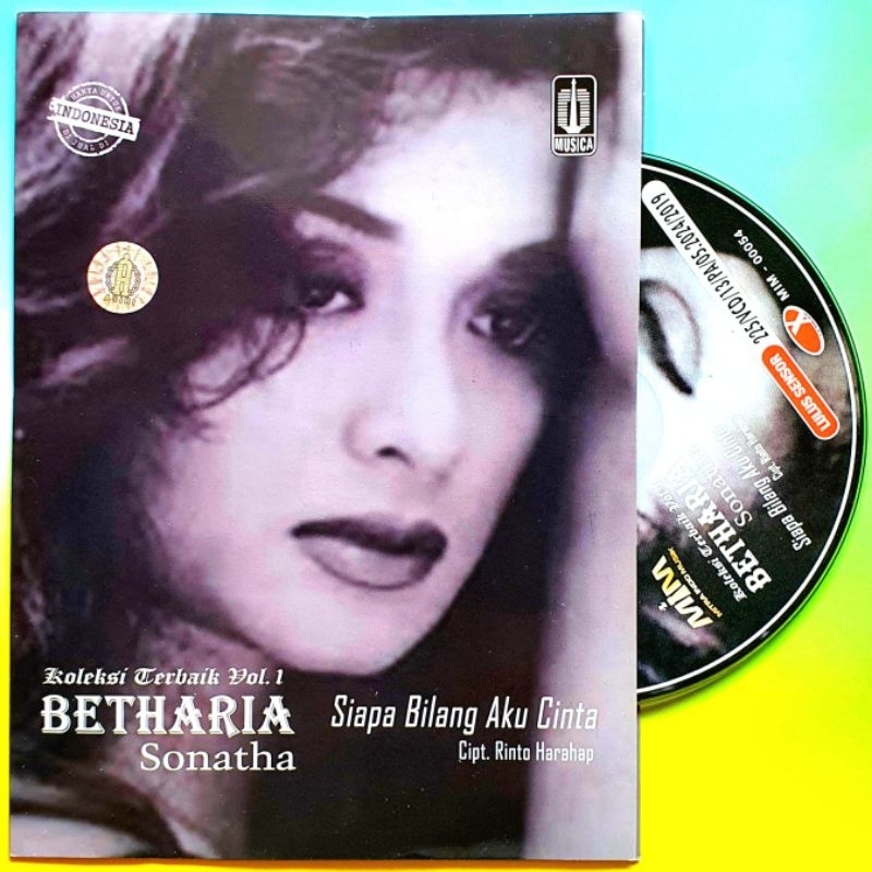 KASET ORIGINAL VCD LAGU KARAOKE BETHARIA SONATA-VOCAL ON OF AKTIF-LAGU BETHARIA SONATA-ORIGINAL VCD 