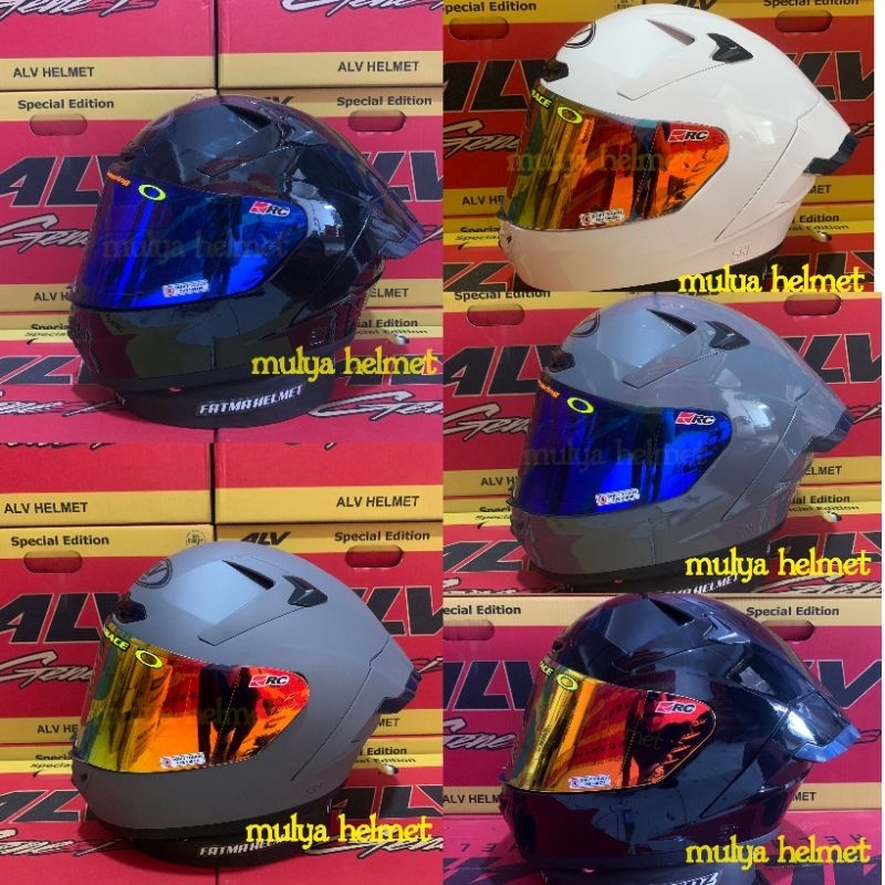 helm alv full face paket gantang