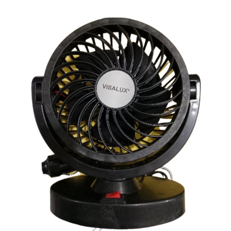 Visalux Kipas Angin Mobil DC Fan 4&quot; FE-15 / Kipas Mobil 12V dc Fiore Dc Fan 4 Inch