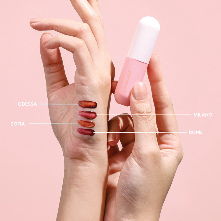 [ART.  Y06Y] Jolly Tint PinkRoulette - Lip Tint Stain with Serum | Liptint Pigmented, Tahan Lama up 