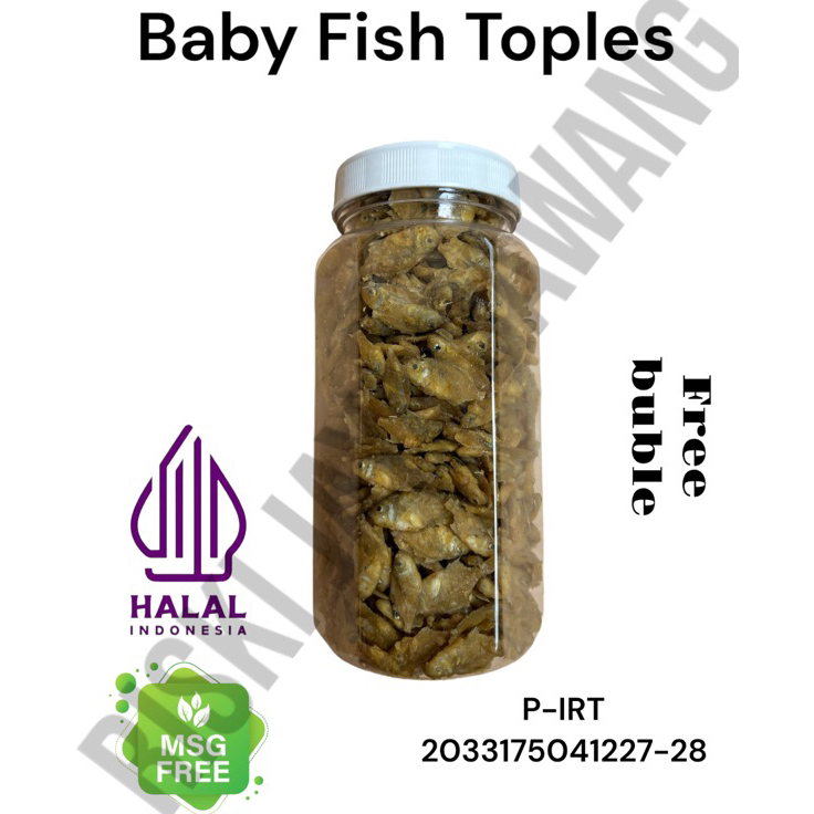 

➦➮✶✺ BABY FISH CRISPY 200 GR