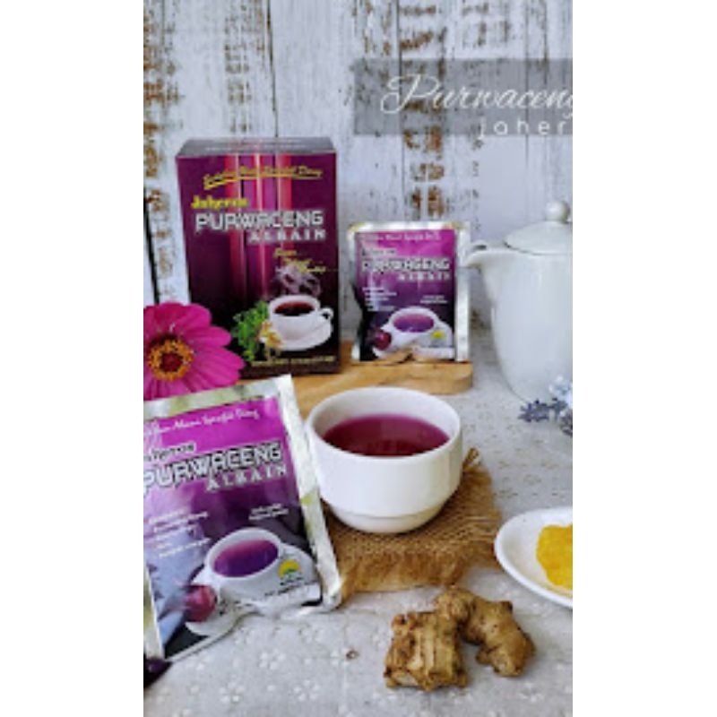 

PURWACENG JAHE MERAH + ROSELLA - ISI 5 SACHETS
