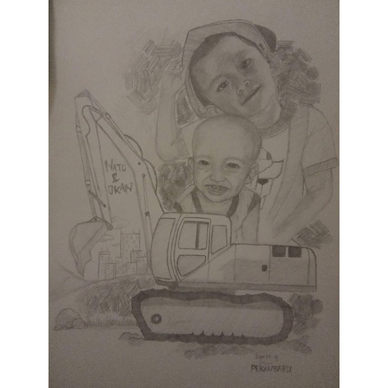 

Lukis Wajah Couple (2 wajah)