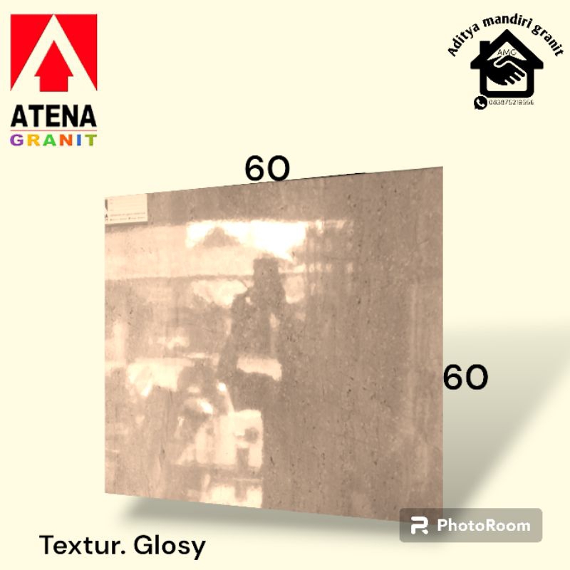 GRANIT ATENA 60X60 TEXTURE GLOSS.