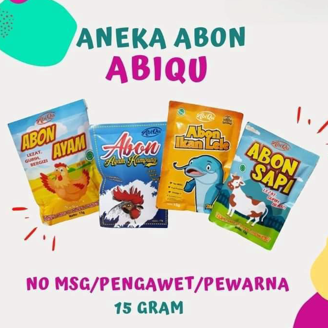 

☊↕⁑ Abon Sapi Abiqu Abon Bayi Kemasan Sachet 15 gram Non MSG Abon Bayi Abon Sehat Penambah NAfsu Makan Cemilan Mpasi BB Booster Abon penambah Berat Badan Tanpa Pengawet Tanpa MSG