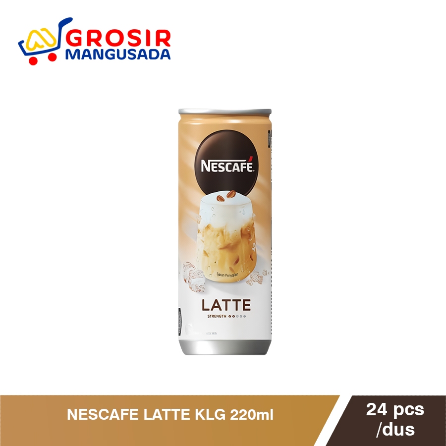 

Nescafe Latte Kaleng 220 ml Grosir 3pcs Minuman Kopi Kaling Rasa Latte