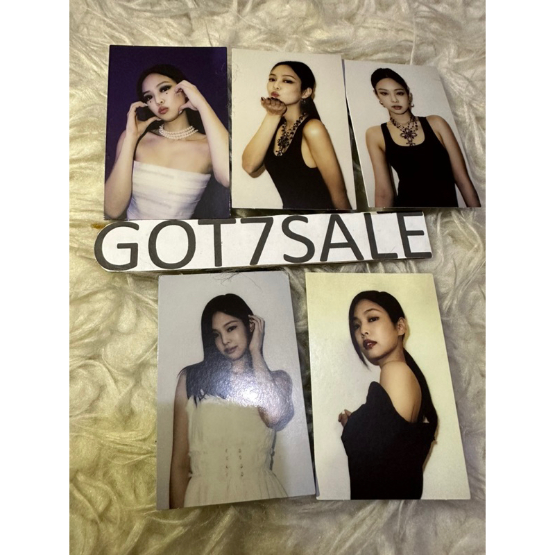 BLACKPINK - 1st FULL ALBUM [THE ALBUM]  PHOTOCARD OFFICIAL JENNIE SET PHOTOCARD