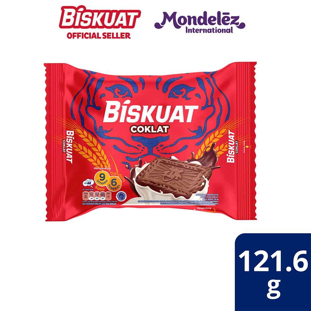 

BISKUAT BISKUIT ORIGINAL / COKLAT 121.6 GR