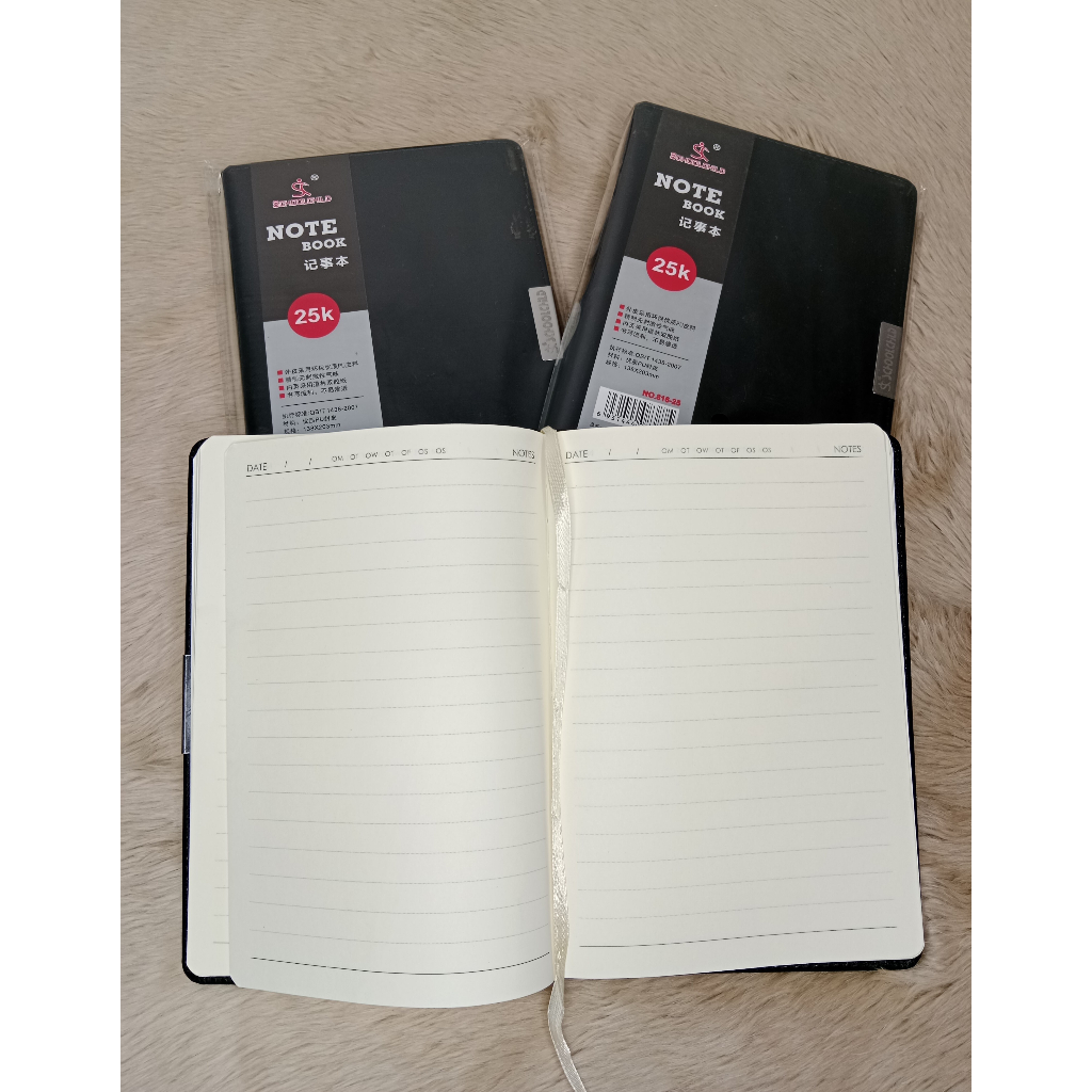

Buku Catatan Kerja Cover Kulit Kertas A5 / Agenda Soft Cover