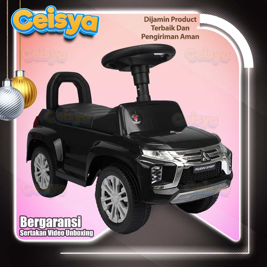 MAINAN MOBILAN ANAK MODEL PAJERO // TOLOCAR // MOBIL MOBILAN // PMB K603