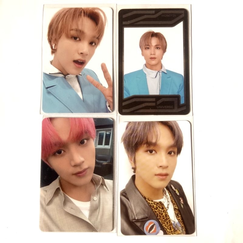 PC PHOTOCARD HAECHAN ALBUM UNIVERSE YEARBOOK JAWEL CASE TINCASE WTMC TC TRADING CARD EARTHQUAKE