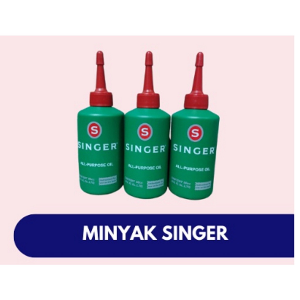 Pangestu Sparepart  Singer Mesin Jahit Oli mesin jahit 80cc 80ml ready stock