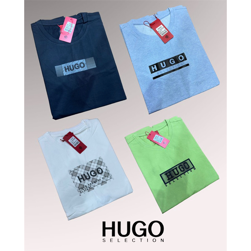 KAOS HUGO | HUGO SELECTION BAHAN TEBAL | KAOS HUGO DEWASA