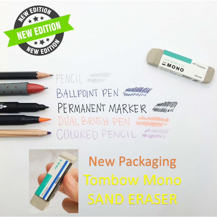 

Tombow MONO Sand Eraser - Penghapus Pensil Warna & Marker