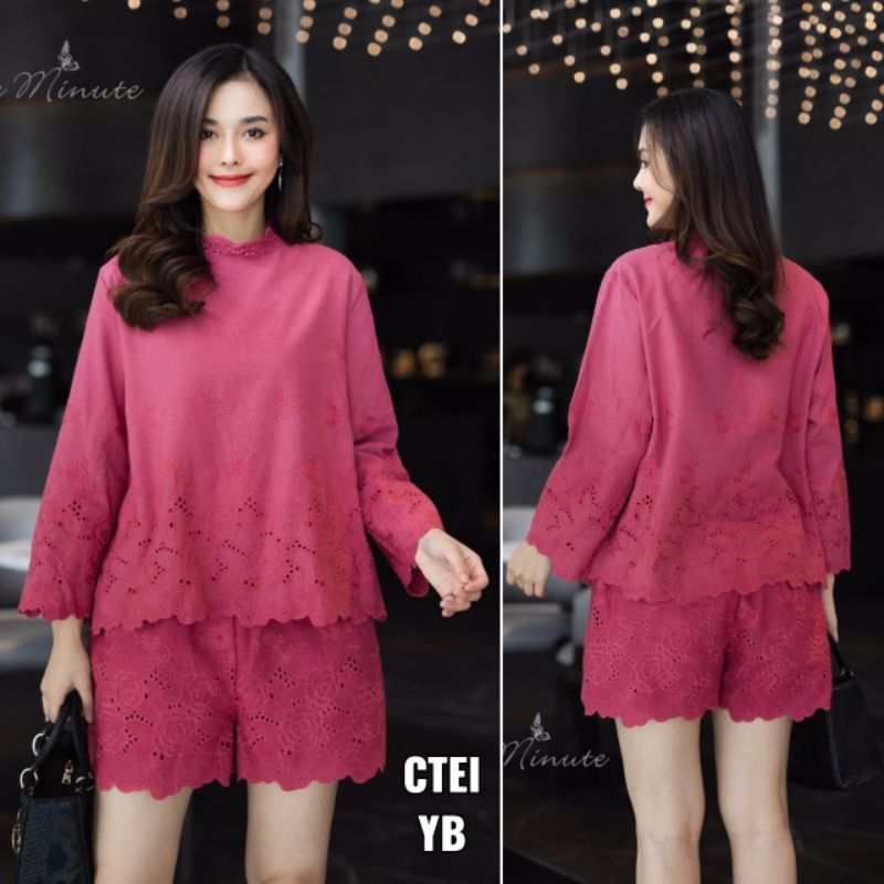 Stelan Brokat Cutie Minute Original Bangkok