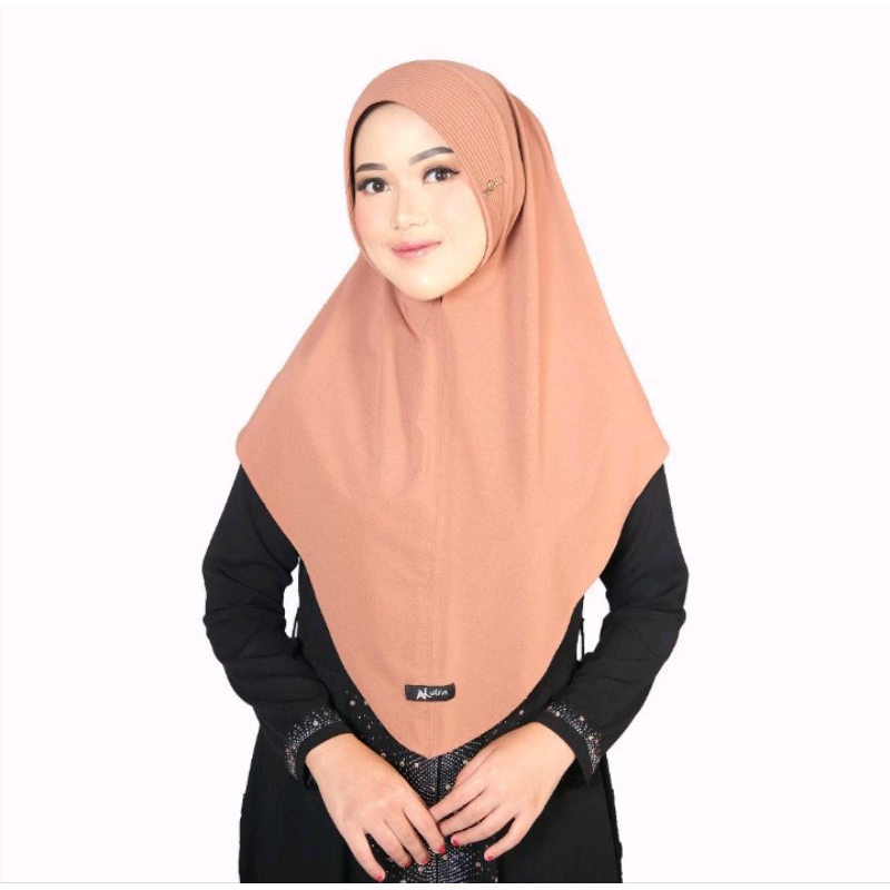alwira pet anteum size M hijab instan