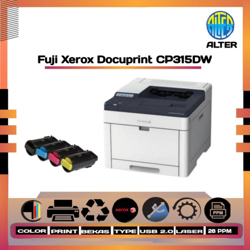 Printer Colour Fuji Xerox DocuPrint CP315dw 
