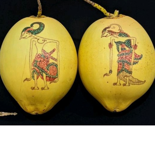 Kelapa Gading gambar wayang