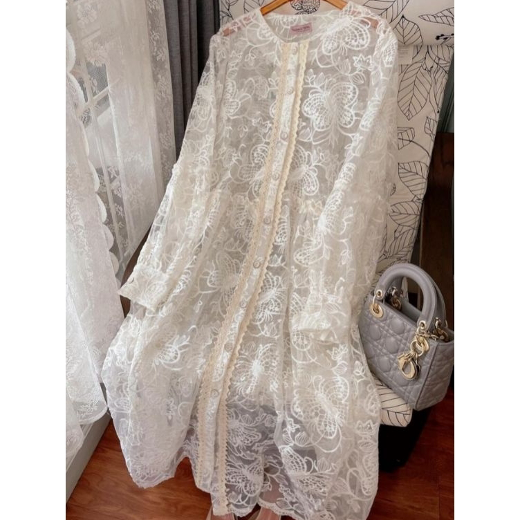 Terlaris KAIN TILE/ ORGANZA KEMBANG BORDIR (BIG SALE)SIAPA CEPAT DIA DAPAT