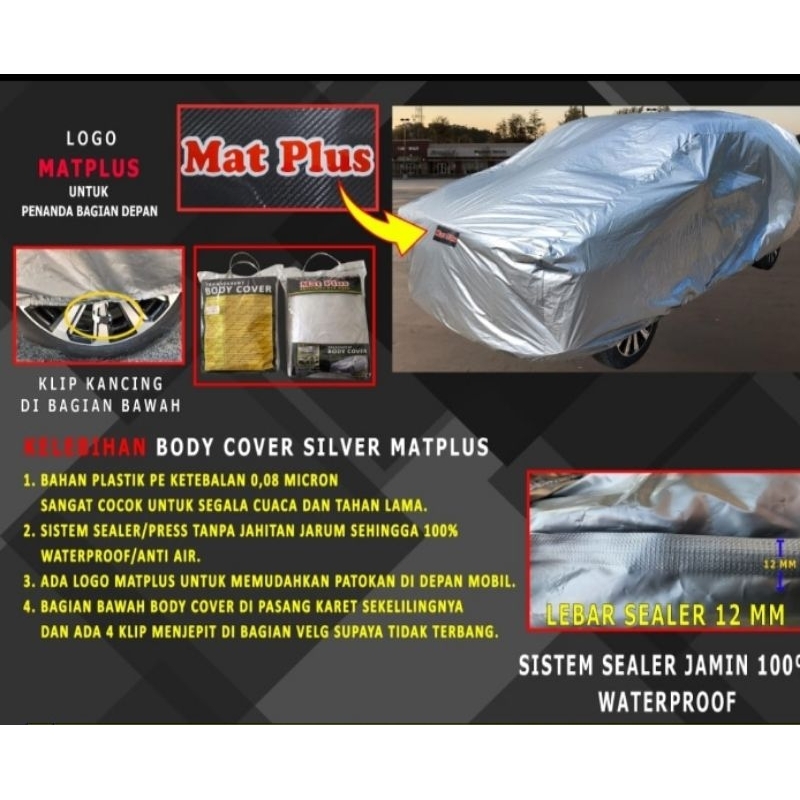 body cover mobil sarung mobil selimut mobil Avanza Xenia 2004 2015 2020