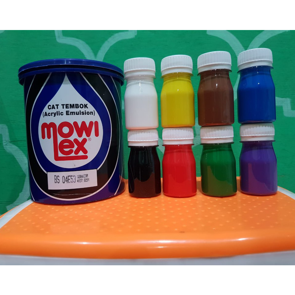 

➤➪✼✰ Cat Akrilik 100% Mowilex untuk Lukis Kaligrafi Dekorasi Hiasan Mushaf Ukuran Botol 50 ml