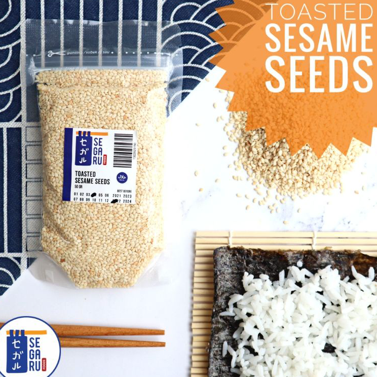 

➨➤✹✴ Wijen Putih Sangrai | Toasted Roasted Sesame Seeds