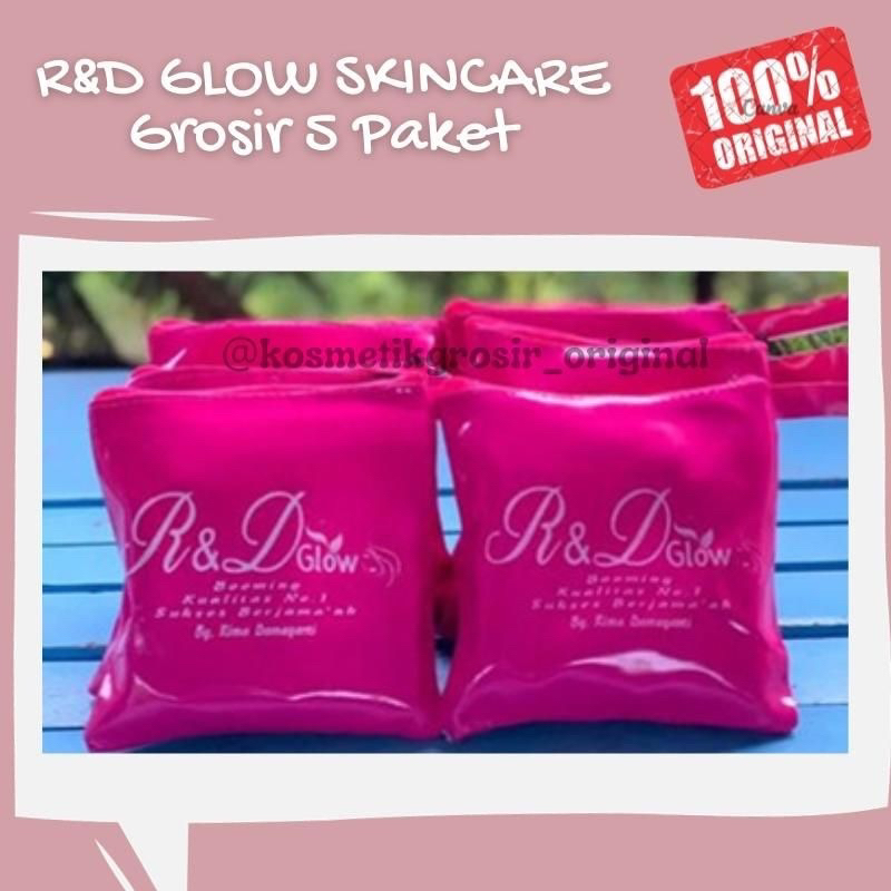 R&d Glow skincare bpom 5 paket