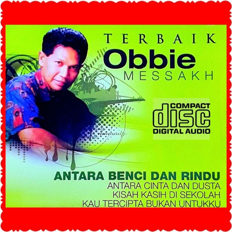 KASET CD AUDIO COMPACT DISC LAGU OBBIE MESSAKH-LAGU OBBIE MESAKH-CD LAGU TEMBANG KENANGAN-CD LAGU NO