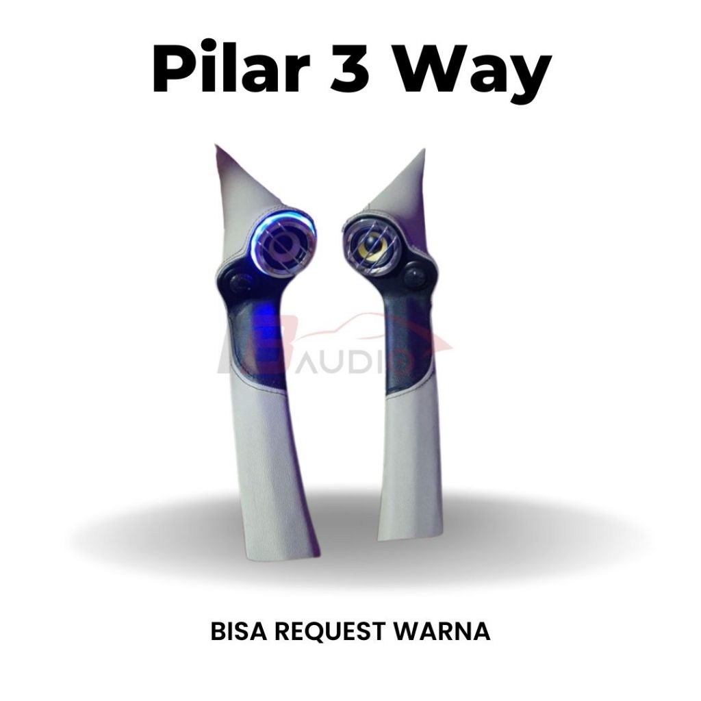 SPAREPART AKSESORIS VARIASI INTERIOR SPEAKER SPLIT AUDIO PILAR 3 WAY MOBIL TOYOTA NEW AVANZA VELOZ