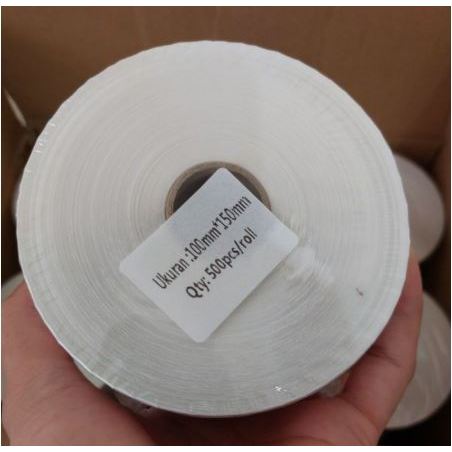 

Kertas Label Thermal 100x150x 500pcs