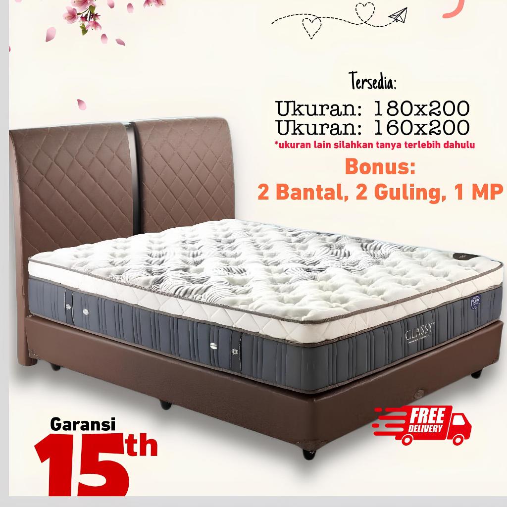 Elite Springbed Classy Latex - Hanya Kasur Springbed Matras