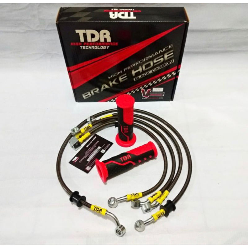 SELANG REM TDR RACING CARBON VARIO160 ABS