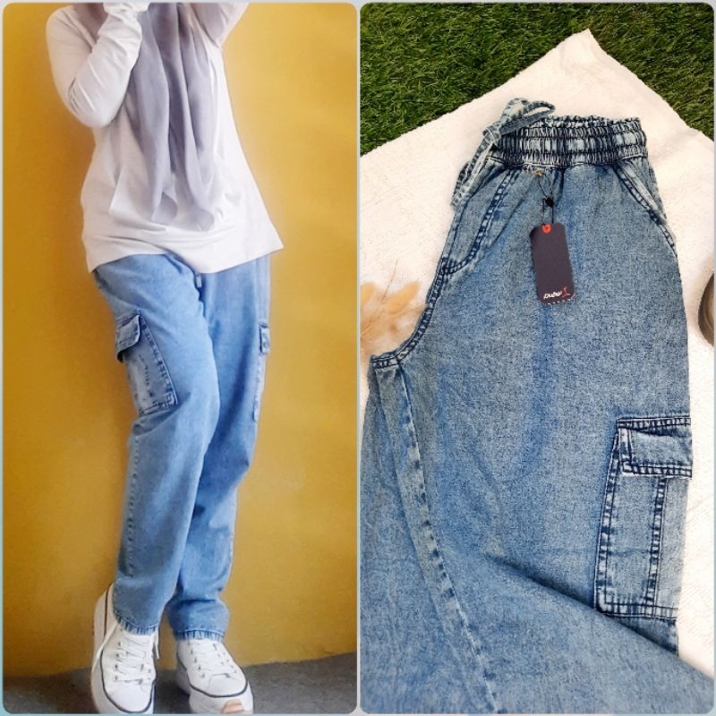 Baggy Pants Cargo// Celana Baggy// Baggy Jeans Wash