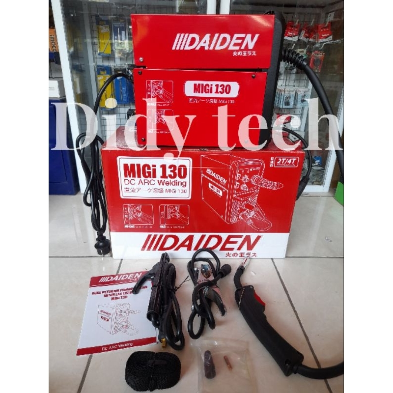 Mesin Las Daiden MIGi130 Mesin Las CO Daiden Travo Las Inverter